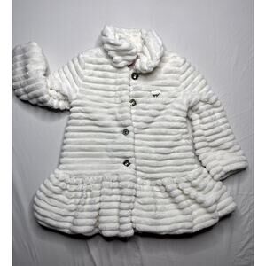Juicy Couture Jacket Girls 4T | Faux Fur Soft Kids Party Princess